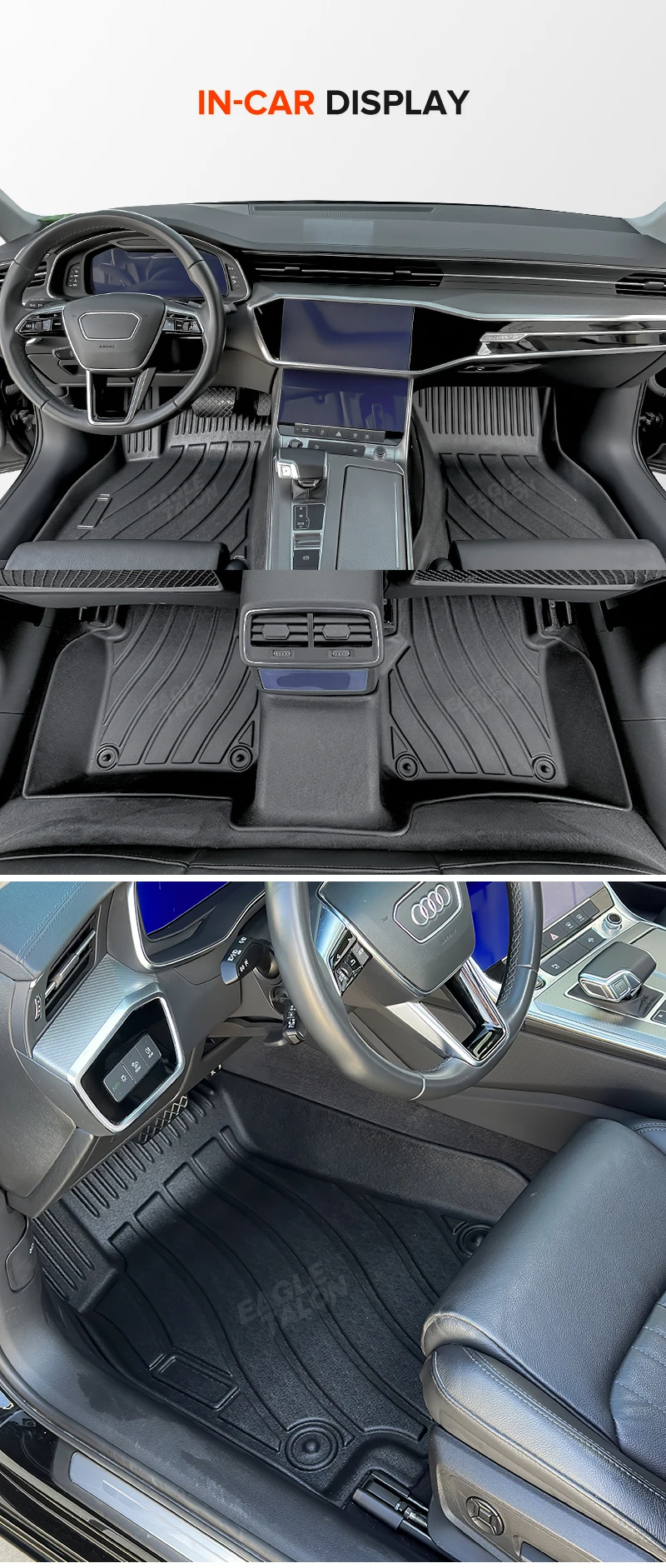 TPE Car Floor Mat For BMW 3 Series F30 2013-2019 2018 2017 2016 2015 2014 Interior Protector Accessories Custom Carpet Cover