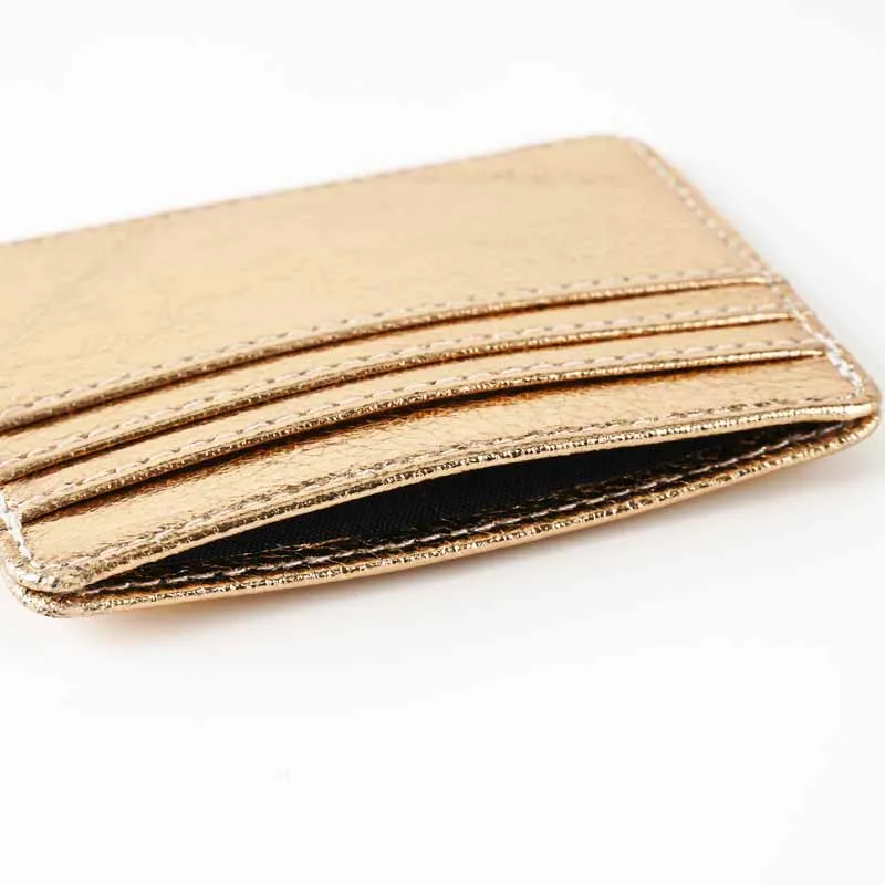 Sleek RFID-Blocking Minimalist Wallet – Premium PU Leather Card Holder