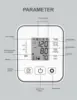 Upper Arm Fully Automatic Electronic Blood Pressure Monitor 2 * 99 Memory Blood Pressure Monitoring Without Voice Charging 4