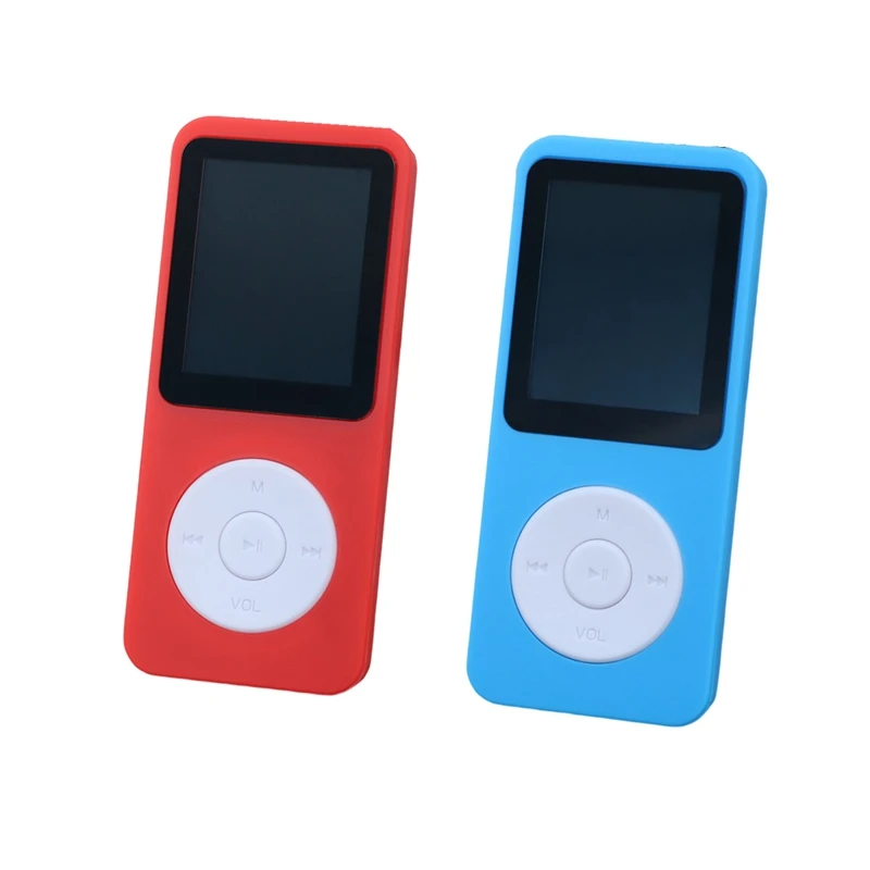 

Портативный mp3-плеер с цветным экраном 1,8 дюйма, Bluetooth-совместимый, MP3, MP4, FM музыкальный плеер для детей, праздничные подарки
