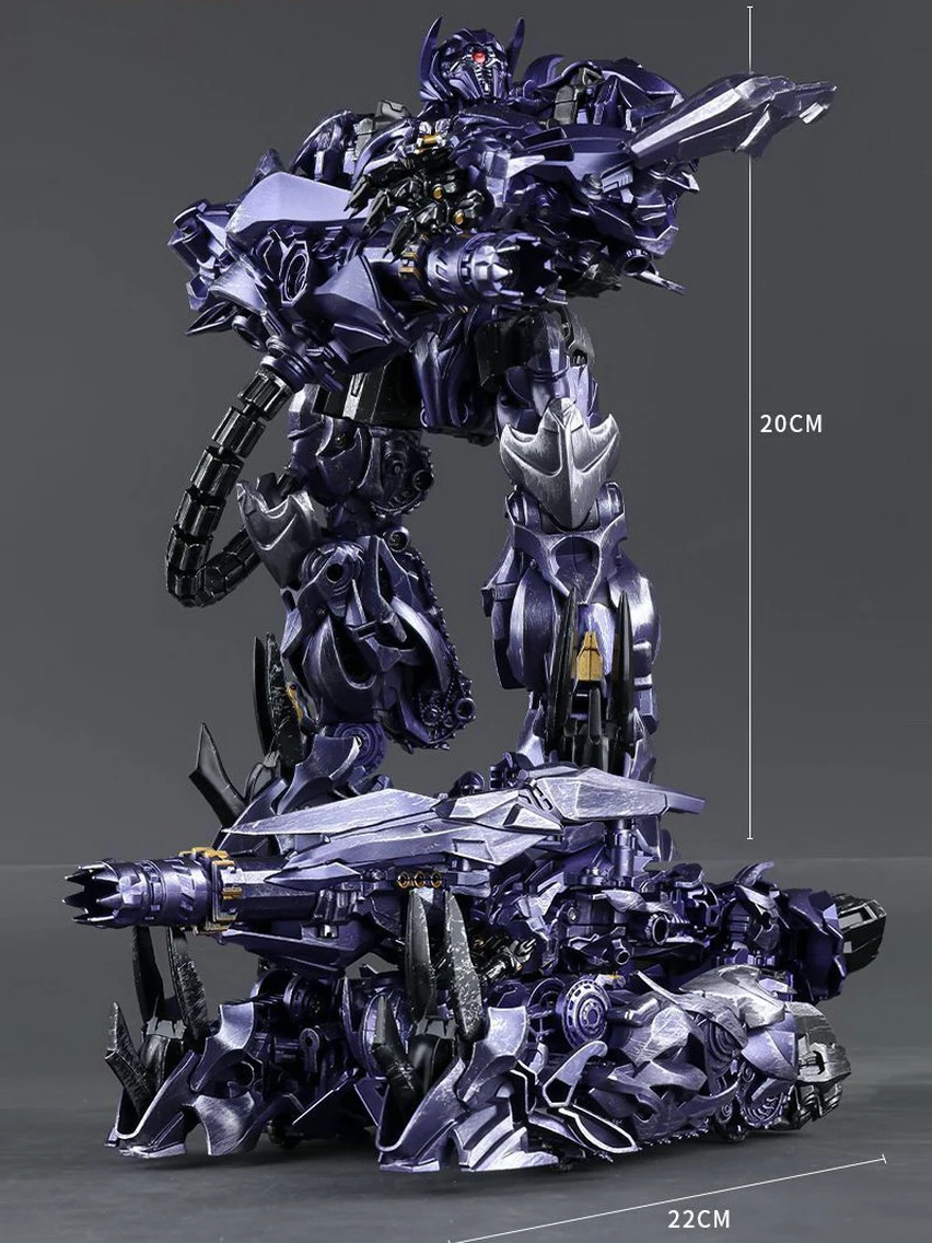 BAIWEI Shockwave Transformation Robot Action Figure Anime Collectible Gift