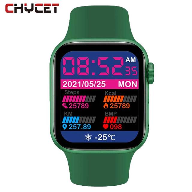 Gift Smart Watch Men Wireless Charging 44MM Dial Call Original IWO 1.75 Inch Smartwatch Smart Watches Women For Android IOS