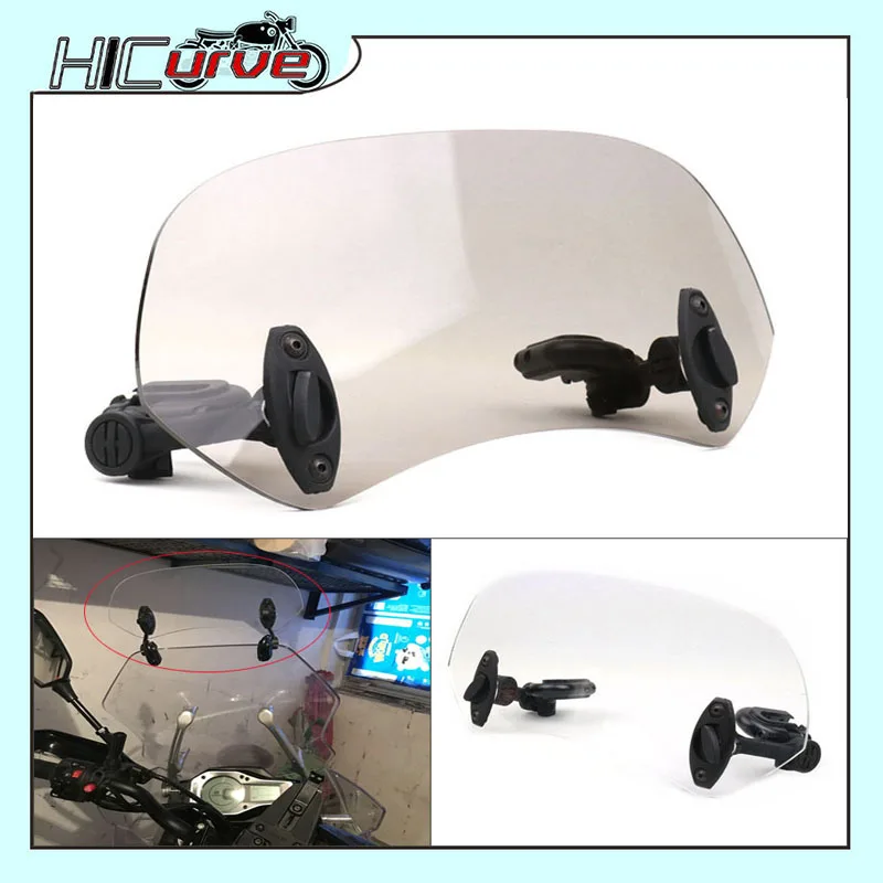 

For BMW F750GS F850GS ADV R1250GS R1200GS Adventure Adjustable Windscreen Windshield Extension Spoiler Wind Deflector Lockable