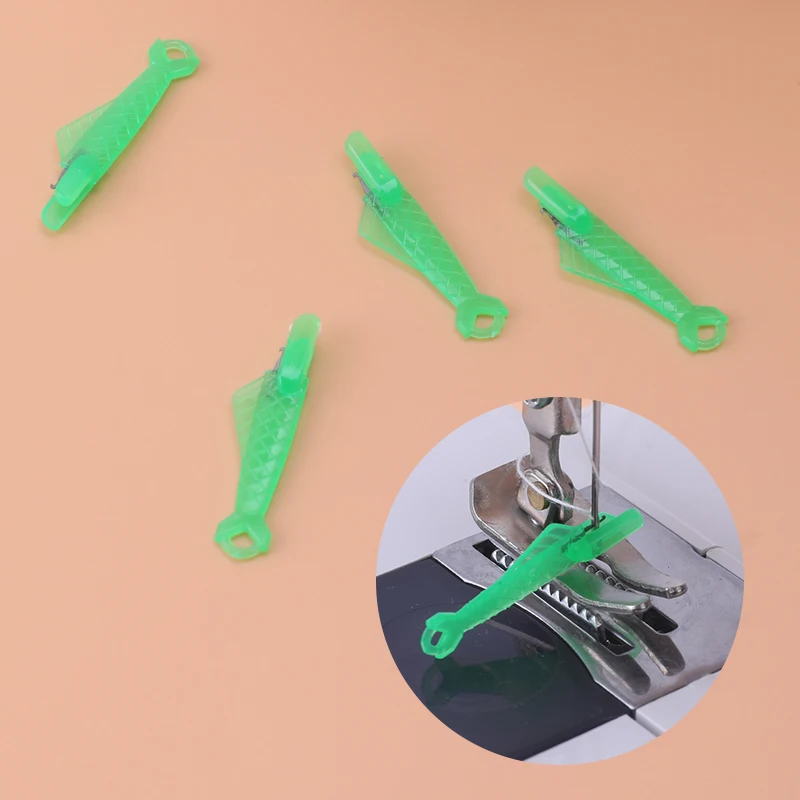 Needle Threader Green Sewing Machine Stitch Automatic Quick Insertion Tool  Decor