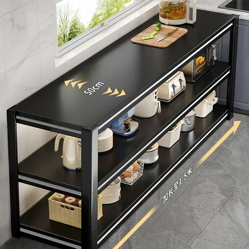 Sideboards Kitchen Island Sideboard Buffet Dining Room Storage Industrial Living Credenza Metal Shelf Furniture Vitrina Home LT