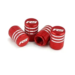 Enhanced Car Wheel Rim Valve Caps - Set of 4 (C)