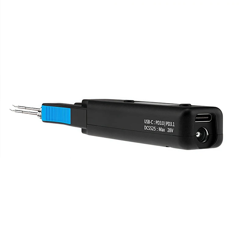 SEQURE HT140 2-IN-1 Hot Tweezers & Soldering Iron Compatible with C210 Tip Portable Tweezers Soldering Station Support PD|QC|DC 4