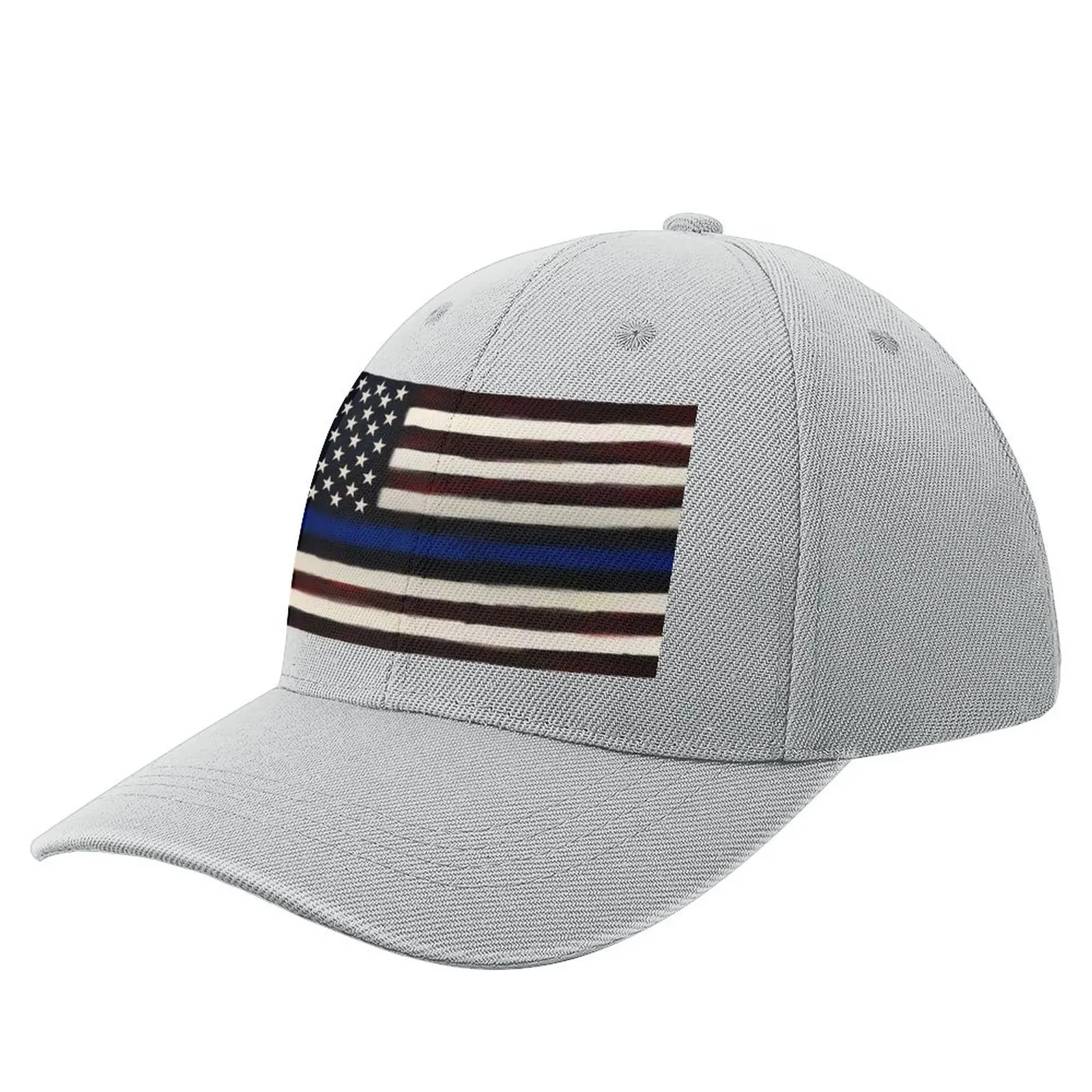

Blue Line American Flag Baseball Cap Custom Cap Bobble Hat Hat Luxury Brand New In The Hat Caps For Women Men'S
