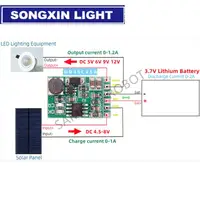 Chargeur 3.7V 4.2V 5V 6V 9V 12V, carte de décharge, convertisseur DC, Module Boost, chargeur d'énergie solaire Mobile, batterie au Lithium DD05CVSA 5