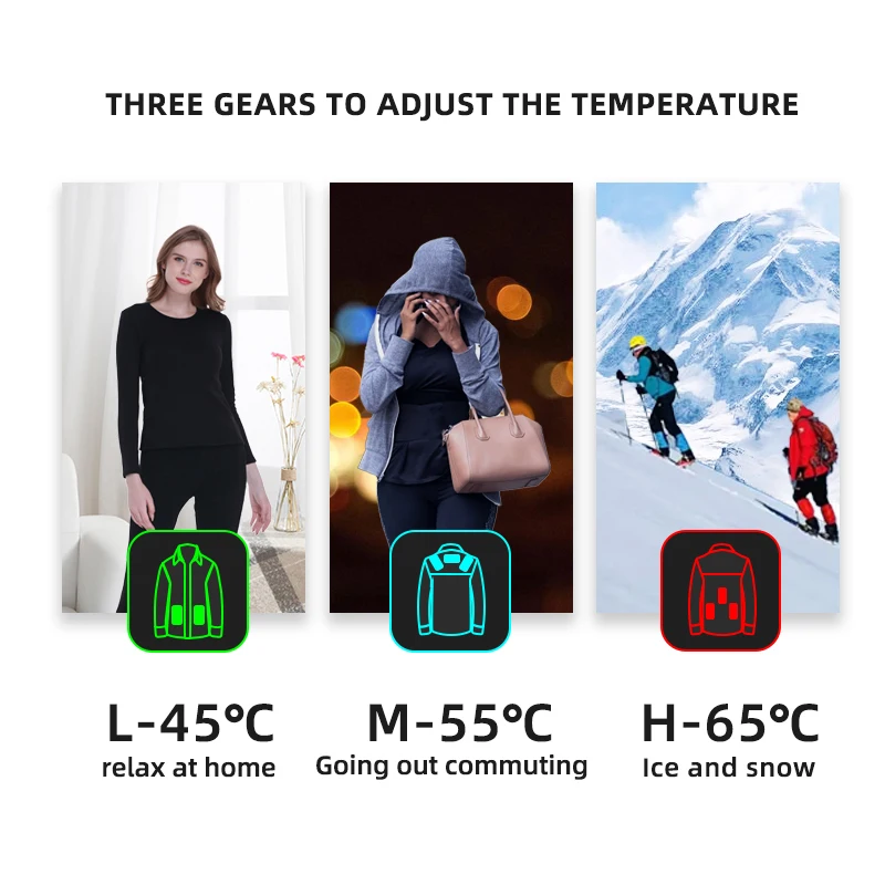 Winter vest Mens Jacket USB Heating Thermal Heated Jacket Electrical Vests Men Clothing Warm Women vest Trekking Hunting Coat 6