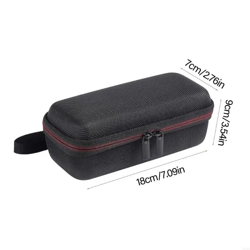 Carry Case Storage Bag Shockproof Storage for Laptop Mobile Power 165W Scratch Resistant Box with Mesh Pocket Q84A
