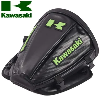 Nuovo zaino da moto Kawasaki Borsa da coda per moto Valigia da moto posteriore impermeabile resistente all'usura per borsa da motociclista elettrica