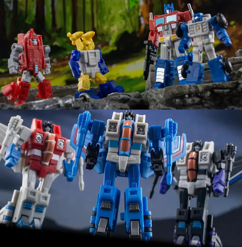 

DR.WU DW-E15 Dark Sky DW-E16 Sound Maste Powerglide Blaster Seaspray Mini Pocket Warrior Action Figure Toys