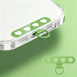 Durable Metal Phone Lanyard with Rotating Strap Connector - Metal (Green)