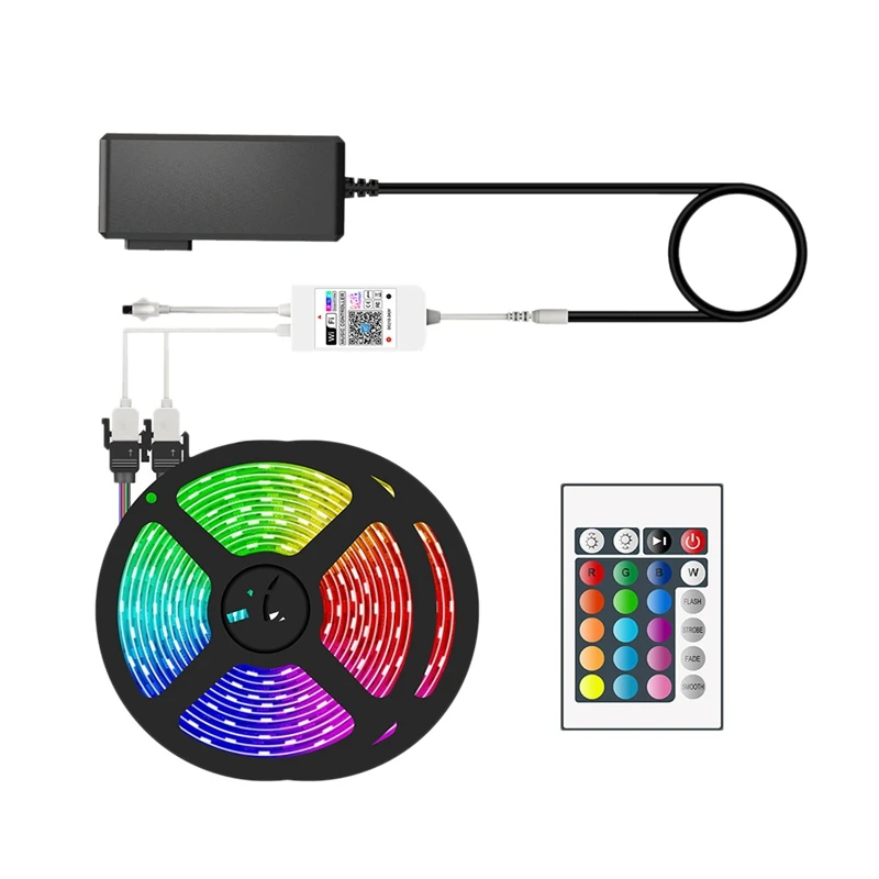 

RGB-подсветка для спальни, бара, комнаты, 5 м