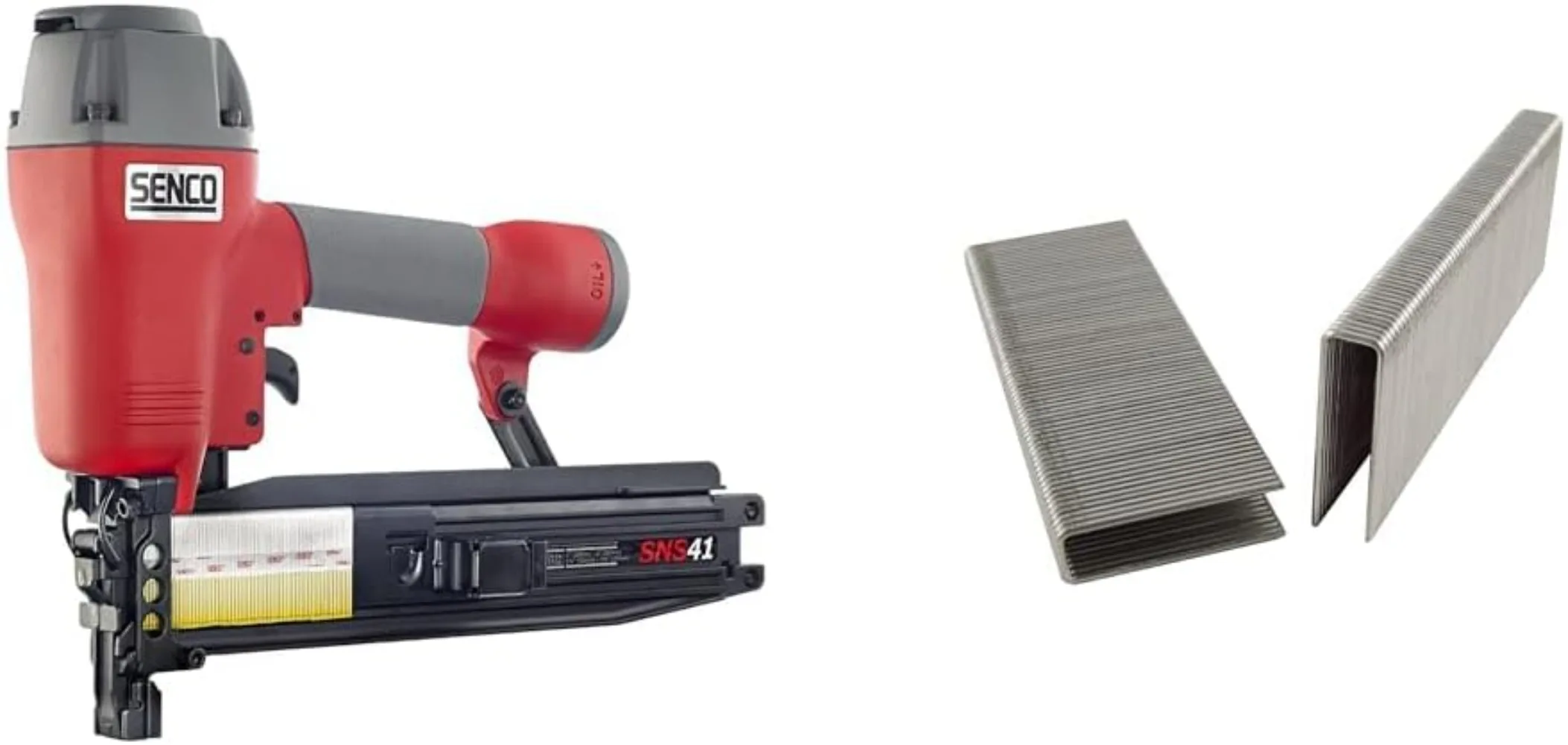 

Строительный степлер Senco - 3L0003N SNS41 16-Калибр & B & C Eagle SDM112SS-2M 1-1/2-дюймовая длина x 7/16-дюймовая средняя Корона