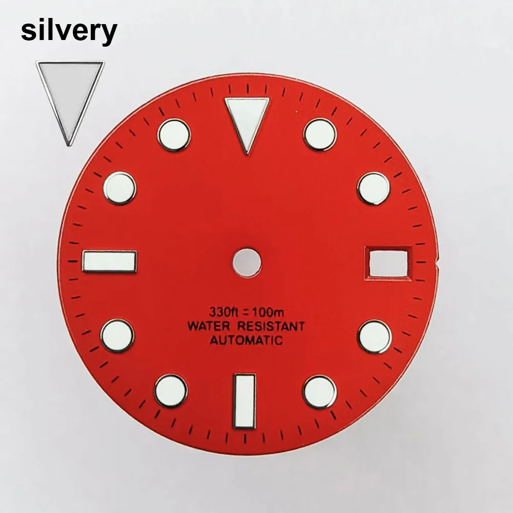 Enhanced GMT Watch Dial Pointer - 28.5mm, Multicolor Options