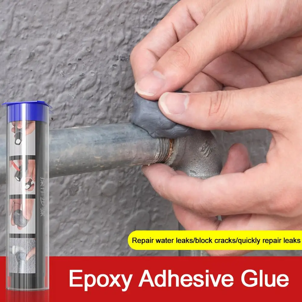 120ml Epoxy Adhesive Glue High Temperature Resistance Quickly Repair Industrial Artifact Industry Downpipe Pipe Tool Repair