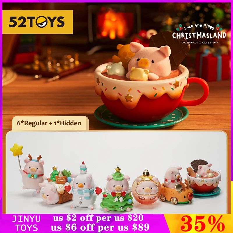 Original 52toys Lulu The Piggy Christmas Land Series Blind