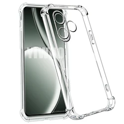 Transparent Shockproof Airbag Phone Case with Full TPU Back Cover for Realme GT Neo 5 240W