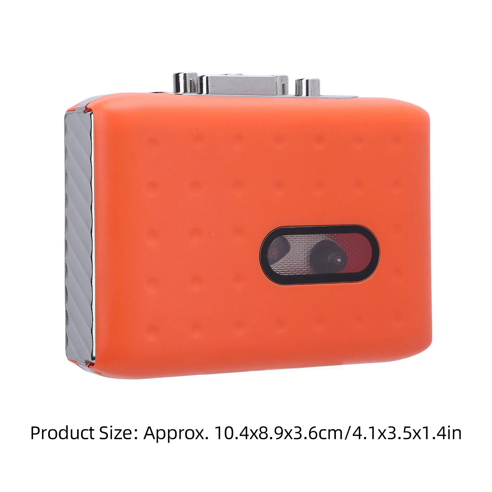 Cassette Player Cassette To Digital Converter 3.5mm Headphone Jack Fast Forward and Rewind with Built in Microphone for Walking