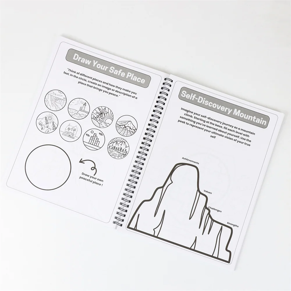 130+ أوراق عمل للعلاج الفني للعلاج بالصحة العقلية...