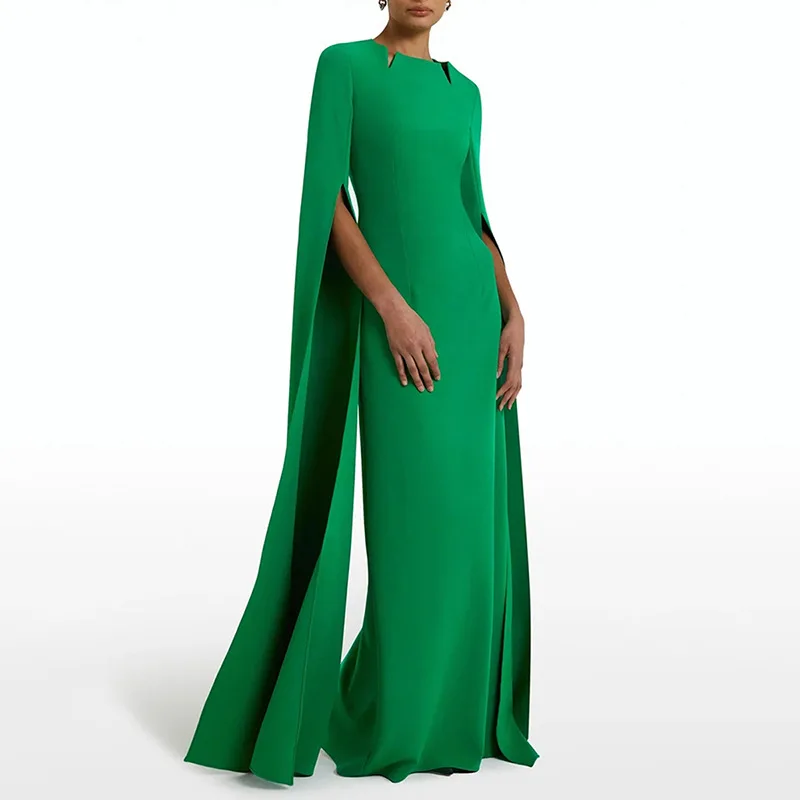 

2024 Hand-cut Solid Color Long Dress for Women