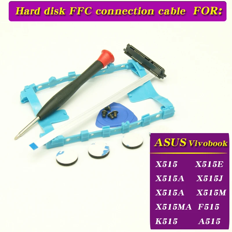 Hard Drive Cable Laptop 2.5 SSD data cable HDD cable FFC flex 10pin replacement For ASUS X515 X515E X515A X515J X515M F515 K515 A515