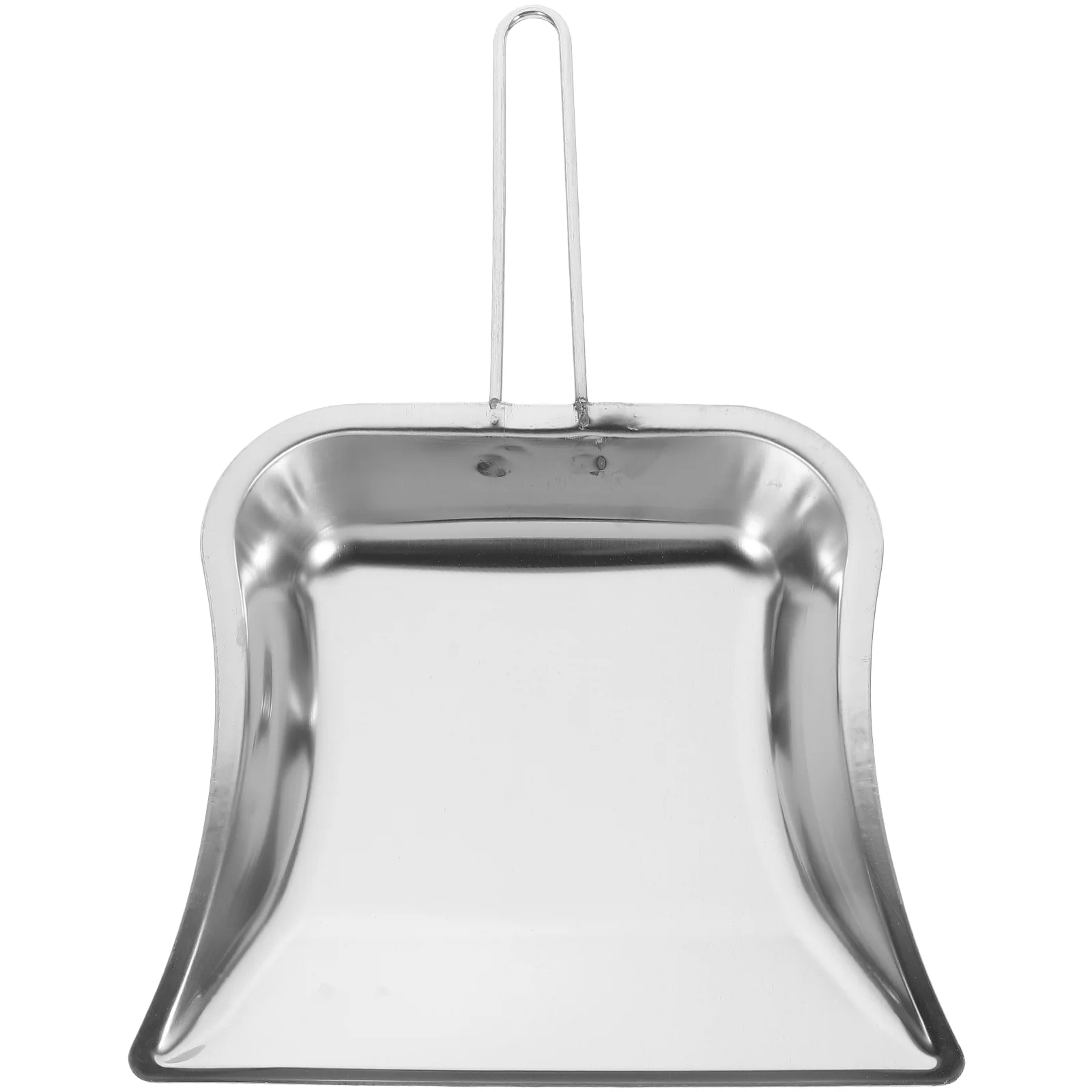 

Heavy Duty Metal Dust Pan Stainless Steel Dust Pan Handle Handheld Trash Shovel Precision Edge Small Dustpan Home