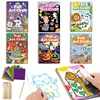 Kids Fun Foil Art Set Montessori Drawing Toy Animal Colouring Book Kindergarten DIY Crafts Creative Activity Toys Christmas Gift 1