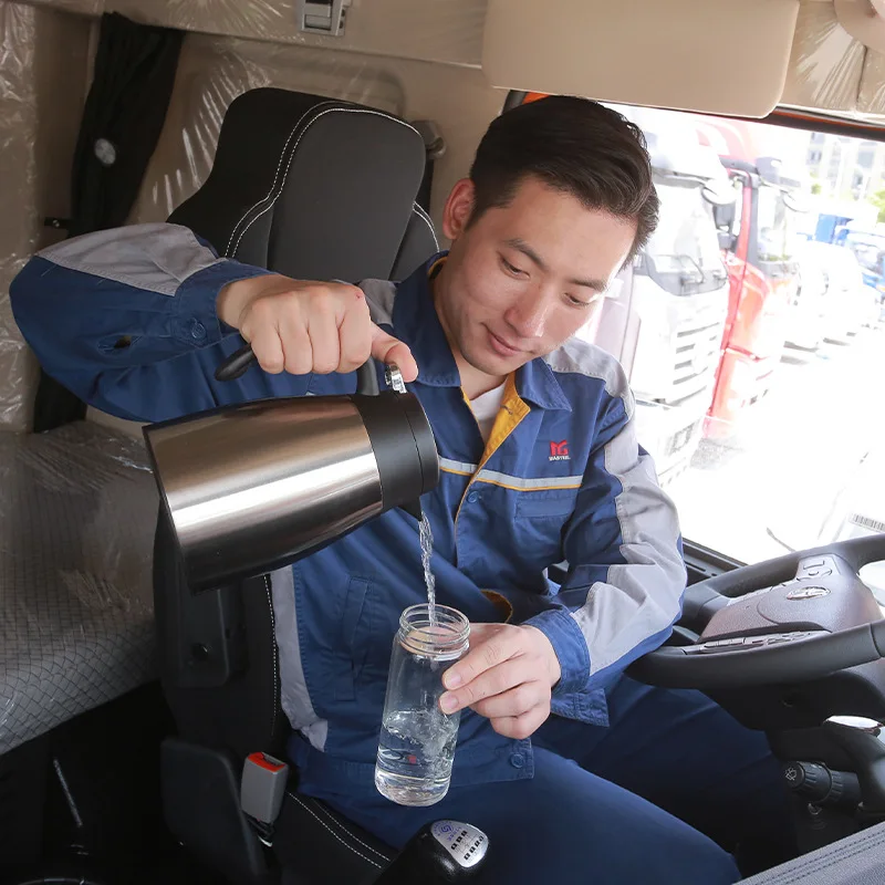 1200ML Car Kettle Truck Water Heater Kettle Large Truck Portable Travel Outdoor Electricer 12V /24V electric kettle