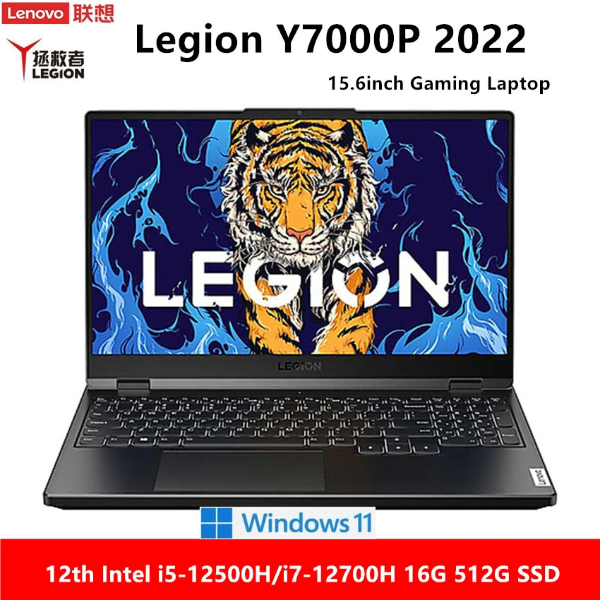 Lenovo Legion 2022 Gaming Laptop 12th Intel I5-12500h Geforce Rtx3050ti 165hz 15.6inch Notebook Windows 11 - Laptops -