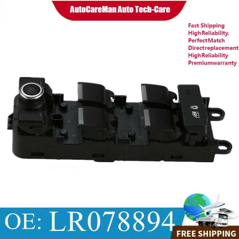 

Power Window Switch Driver Side LR078894 For Land Rover Range Rover Sport 15-17