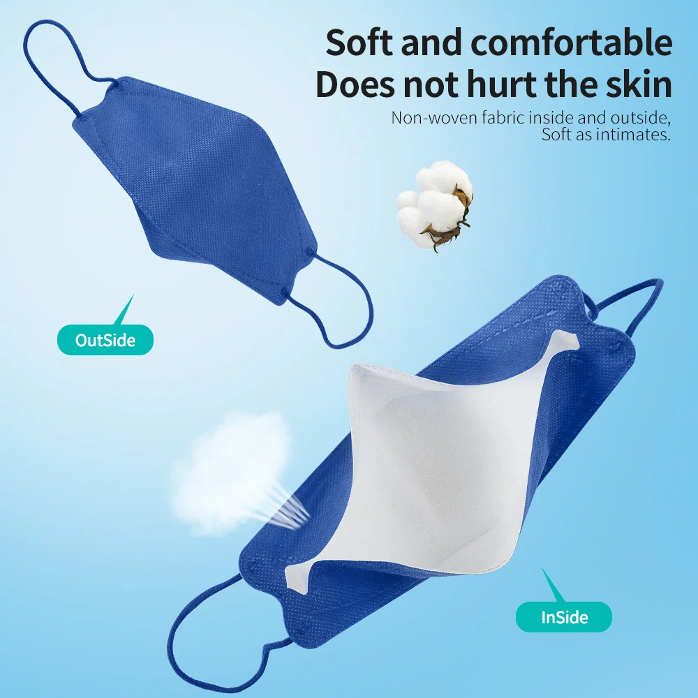 KN95 FPP2 Fish FFP2 Mask Certified Face Mask Adult Protective face mask
