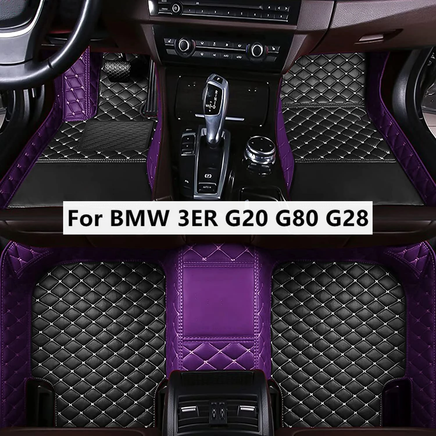 

Color Matching Custom Car Floor Mats For BMW 3ER G20 G80 G28 2018-2023 Years Auto Accessories Foot Carpet