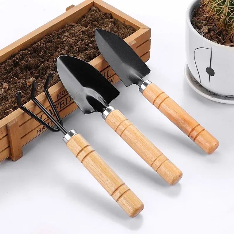 

Gardening Digging Flower Shovel Potted Flower Planting Tools Set of Three Small Shovel Flower Planting Tools Home Gardening