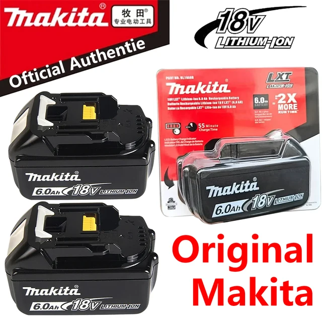 Makita Batteries 2PACK For Makita 18V Lithium-Ion 6.0Ah Makita Batteries 2PACK For Makita 18V Lithium-Ion 6.0Ah