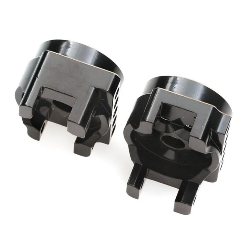 

1 Pair Creative Applicable Rear Axle C Block Seat Brass Weighted Black Gold Type Upgrade Parts for TRX4 RC Car Accessories