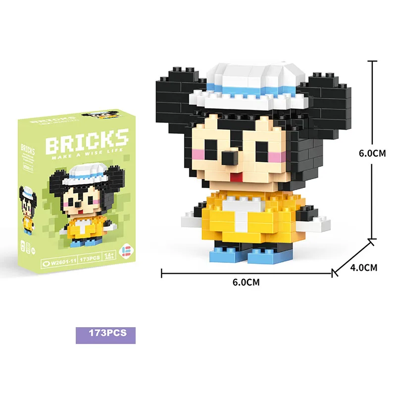 thumbnail image 1 of Bloques de construcción de Mario Bros, personajes de juegos de anime, Luigi Pikachu, modelo ensamblado, bloques de construcción, muñecas, juguetes, regalos de cumpleaños para niños, 1 of 5