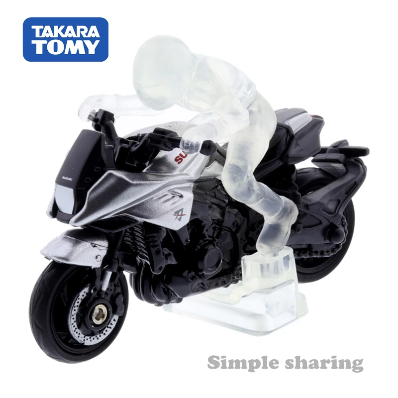 Takara Tomy Tomica No.19 Suzuki Katana Silver M. Driver Figure Scale 1/32  Car Kids Toys Motor Vehicle Diecast Metal Model