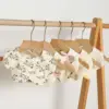 Newborn Toddler Burp Cloth Kid Bib Cotton Gauze Baby Feeding Bibs Summer Soft Petal Infants Print Saliva Towel  baby stuff 3