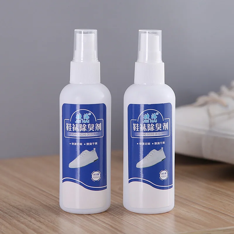 100ML Shoes Deodorant Spray Safe Deodorization of Plants Shoes Stink Freshener Socks Odor Remover Spray Refresh Antiperspirant