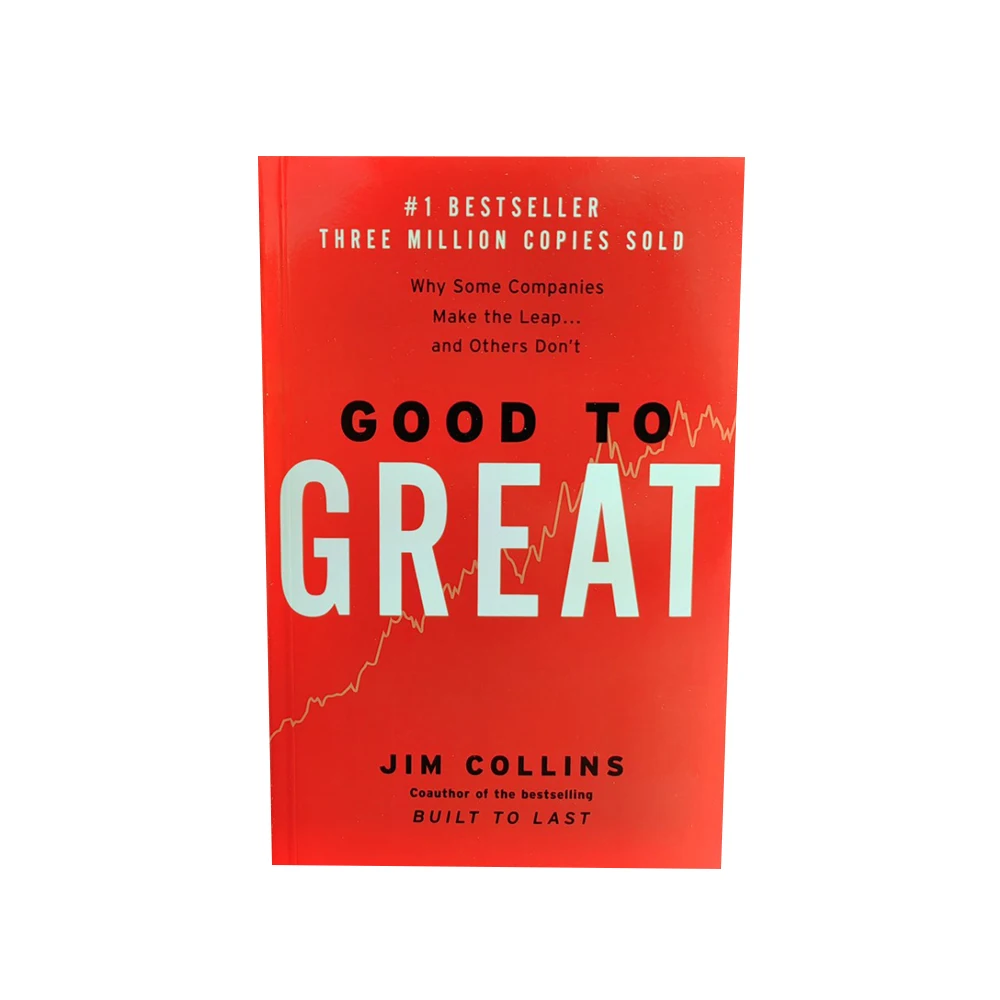 Good To Great by Jim Collins - Business Strategies Leadership Success Paperback New Books