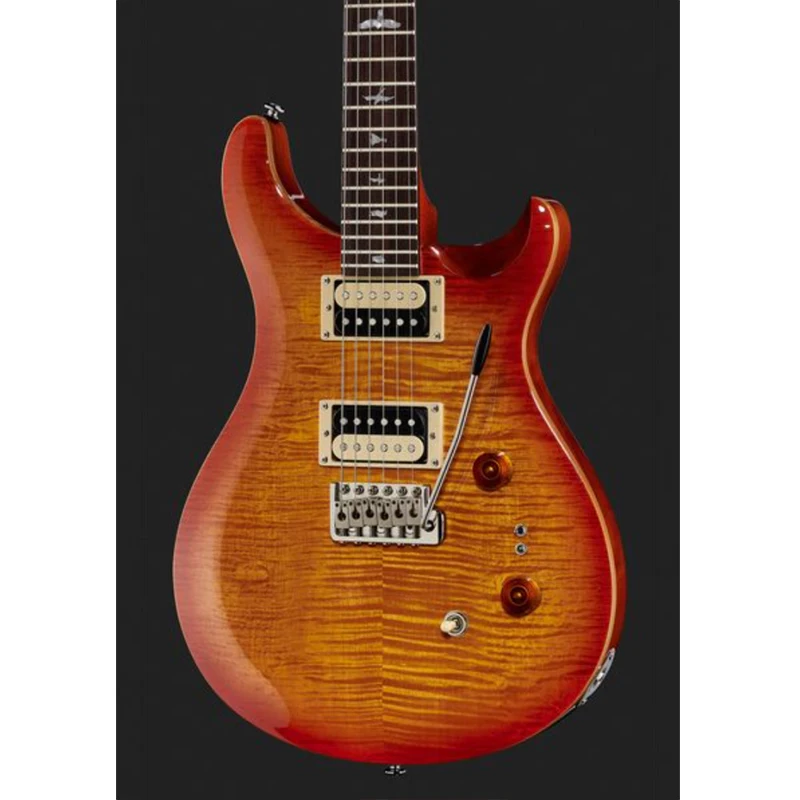 PRS SE-Guitarra Elétrica Profissional para Iniciantes, Custom