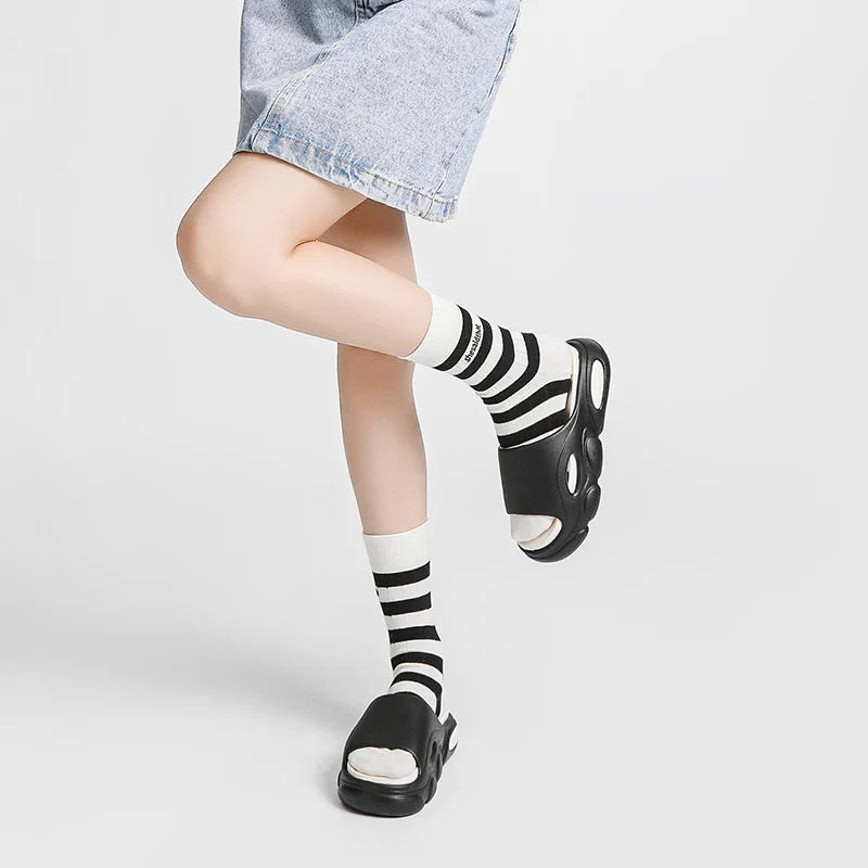 Kvinnors tjocka kuddar Sliders med mjukt skum Supermjuka halkfria tofflor för inomhus utomhus_voghion.com