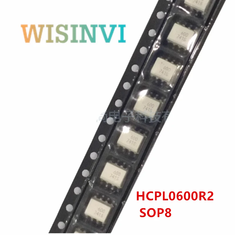 10 Stück hcpl0637r2 637 hcpl0638 638 hcpl0639 639 sop8-Kanal Hochgeschwindigkeits-10mbit/s Logikgatter-Optokoppler – Detail 2