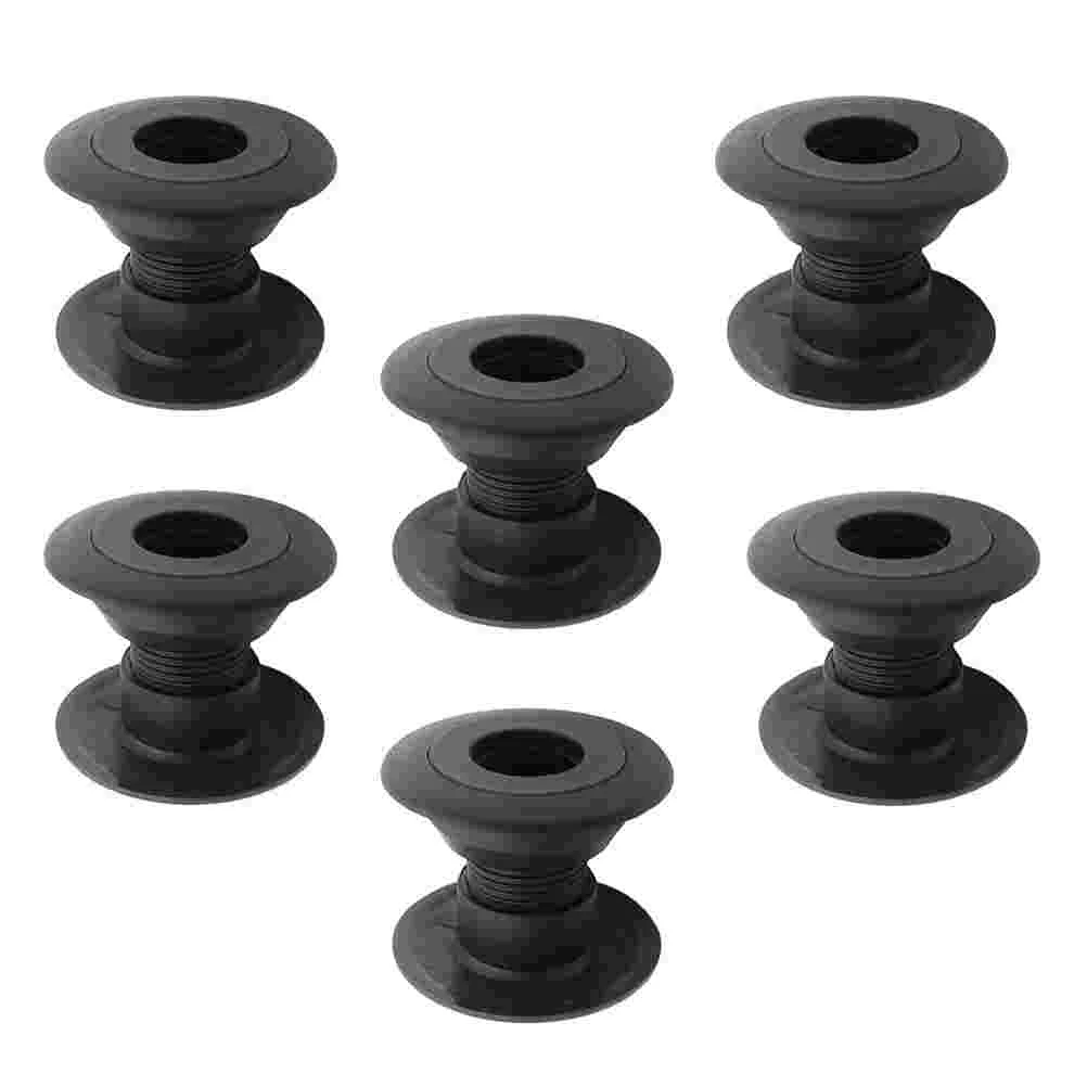 6Pcs Replaceable Foosball Parts Plastic Foosball Bushings Professional