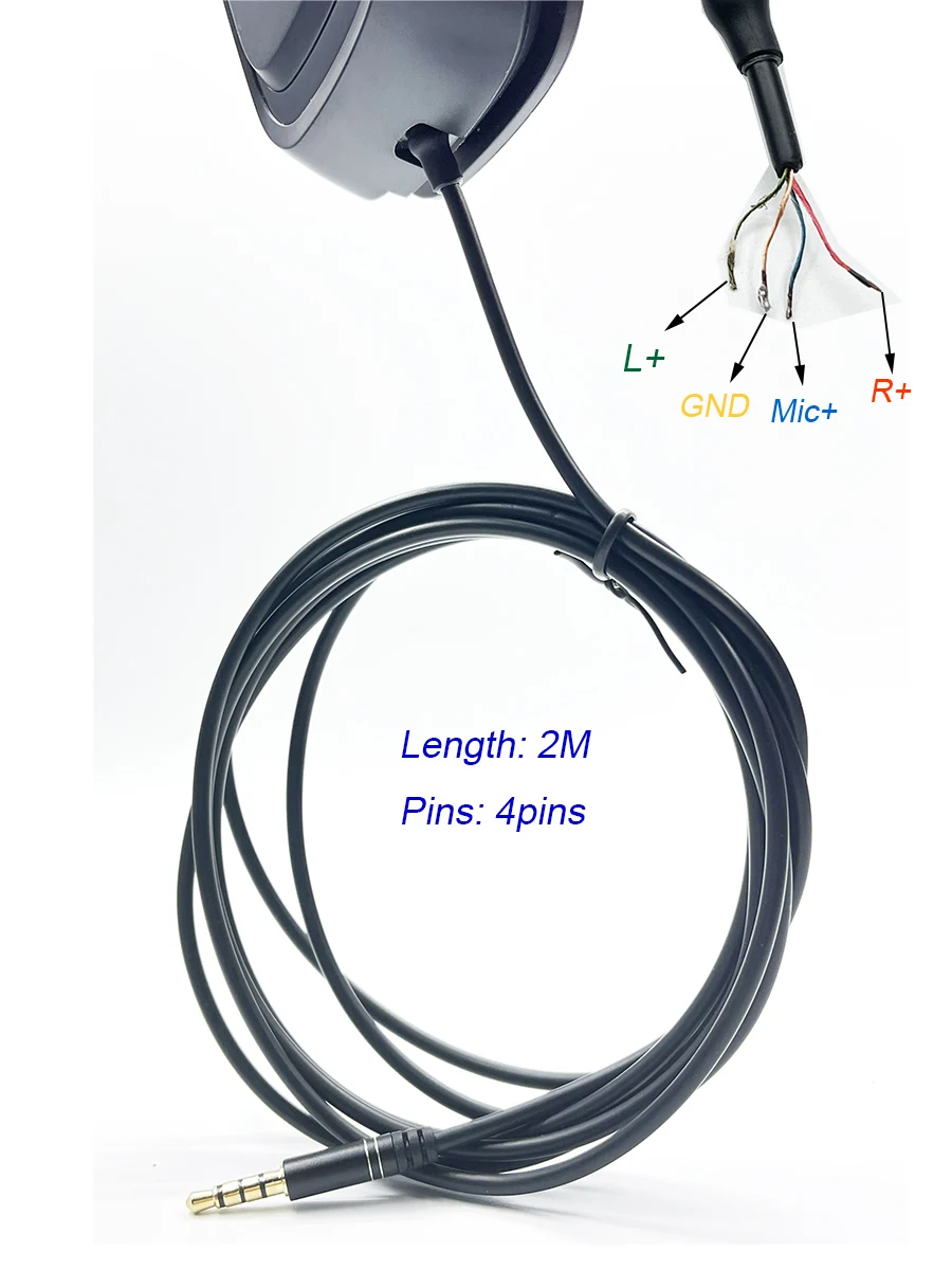 Cable Logitech G432 Usb Adapter Headset Gamer Logitech G432