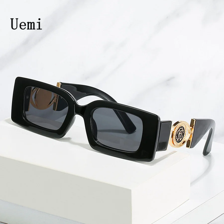 Luxury Square Sunglasses Brand Designer Retro Frame Big Sun Glasses Fe –  Eunoiashops