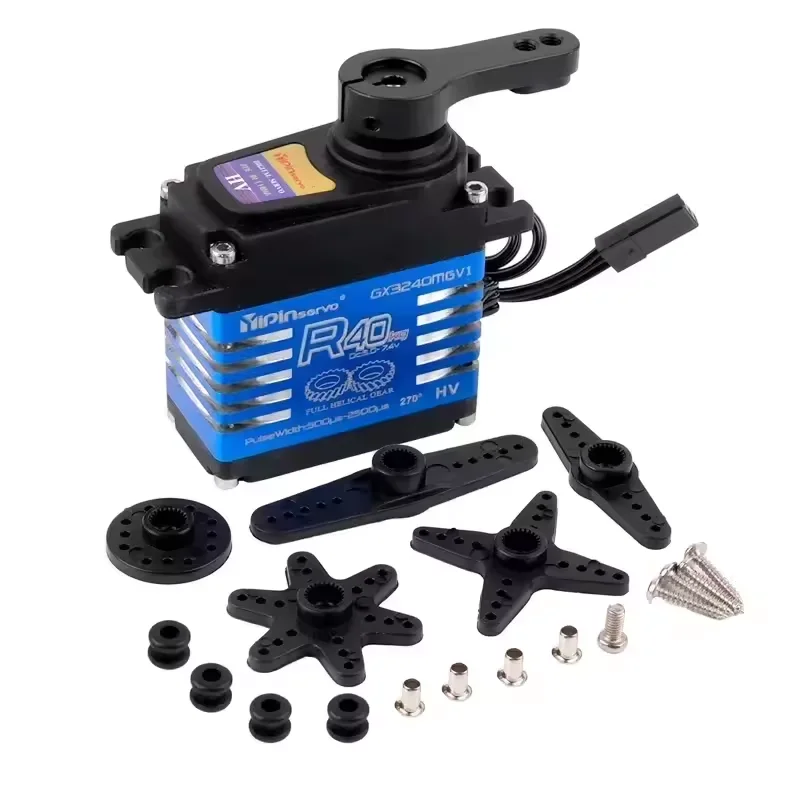 Servomoteur RC 35/40kg 180/270° pour Robot Voiture